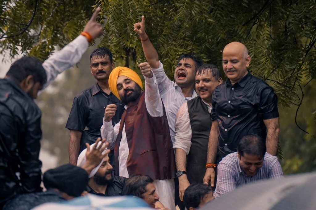 Arvind Kejriwal Granted Bail in Excise Policy Case: Punjab CM Bhagwant Mann and AAP Supporters waiting for Kejriwal’s Release.